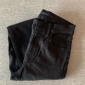 Jbrand High Waisted Black Jeans size 26 New